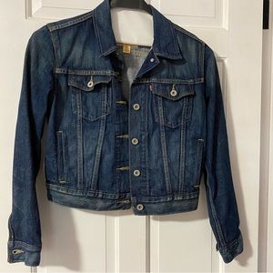 Levis Womens M Original Trucker Jacket Denim Jacket